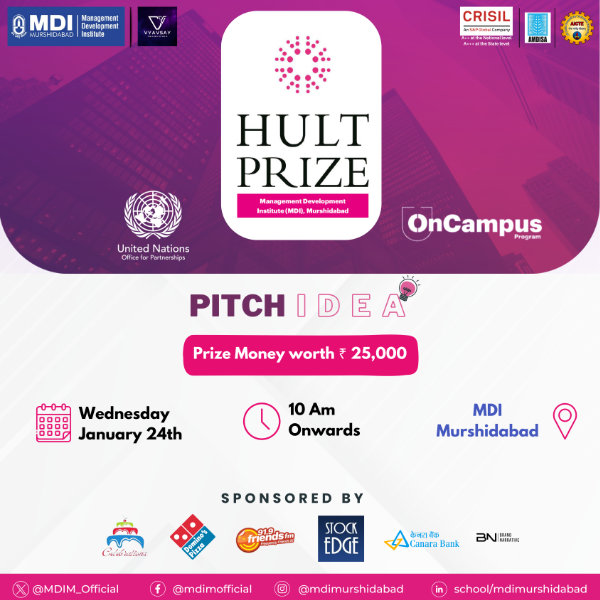 Mdi Murshidabad Organises Hult Prizes 2024 Competition Mdi Murshidabad